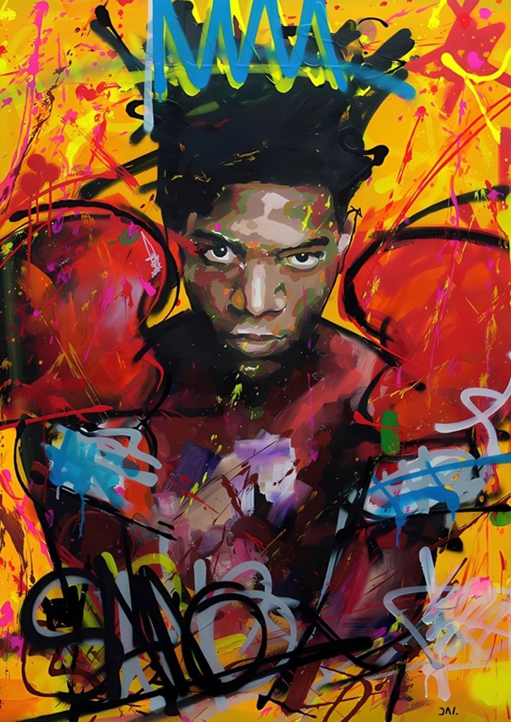 Basquiat | Boxeador Graffiti