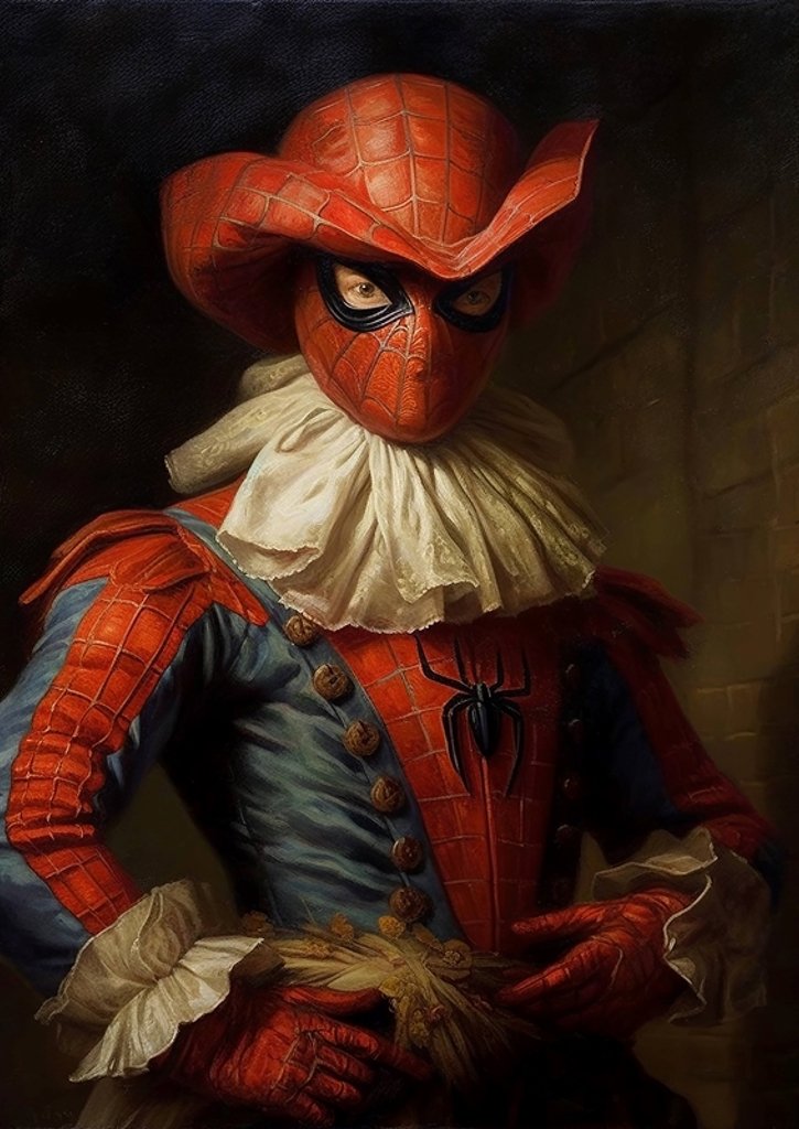 Spider-Man | Retrato Renacentista