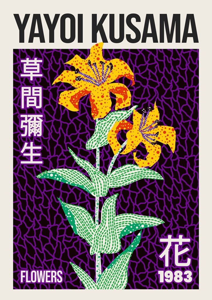 Yayoi Kusama | Flowers 1983