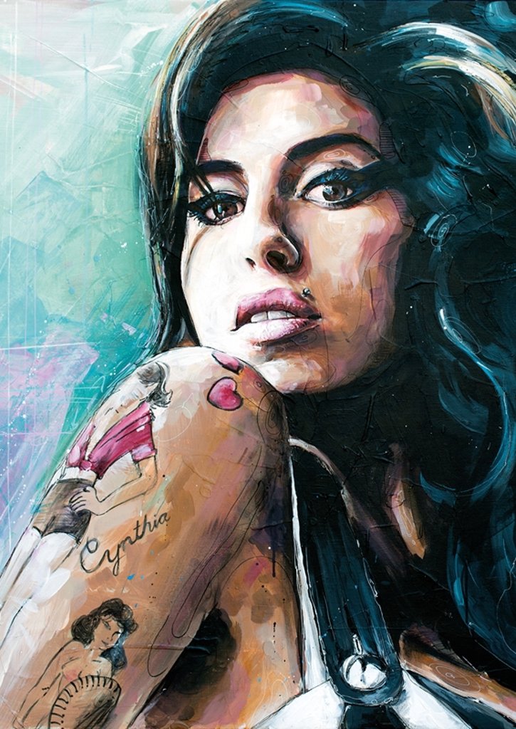 Amy Winehouse | Retrato Cynthia