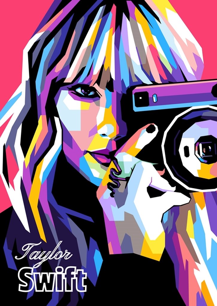 Taylor Swift | Pop Art Retrato
