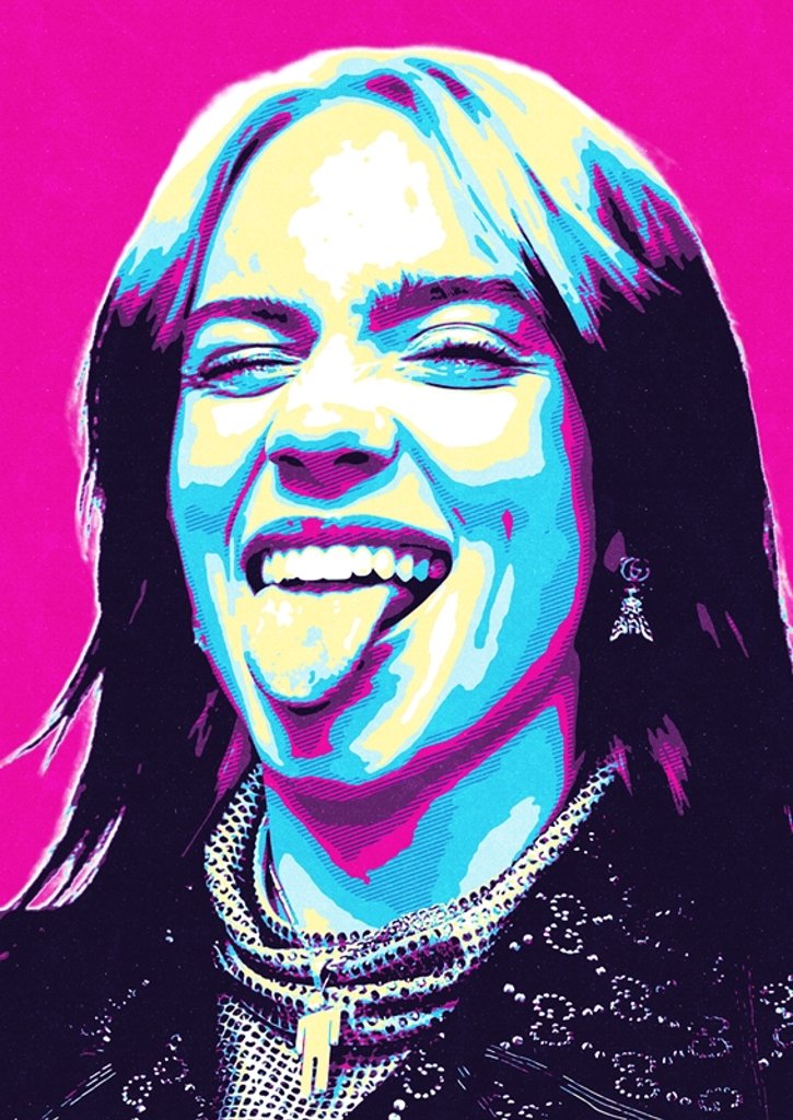 Billie Eilish | Blohsh Pop Art
