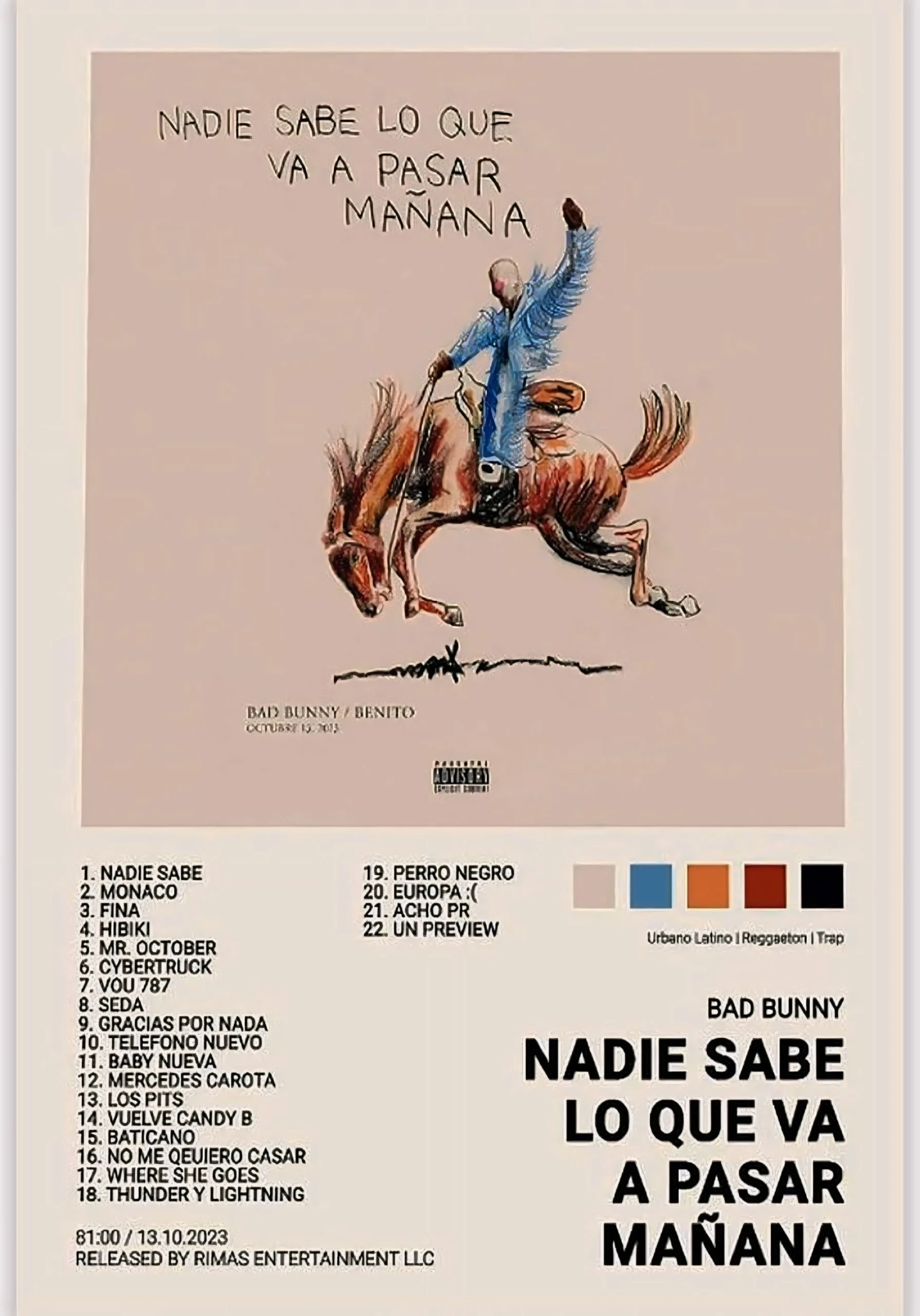 Bad Bunny | Nadie Sabe Lo Que Va a Pasar Mañana