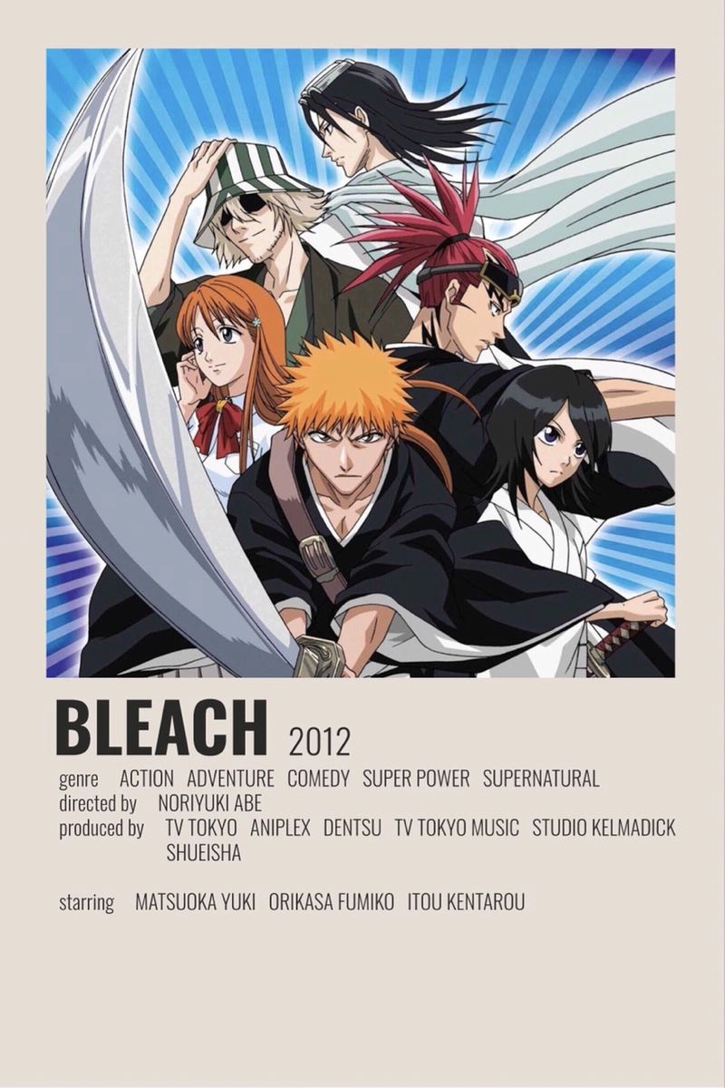 Bleach | Elenco 2012