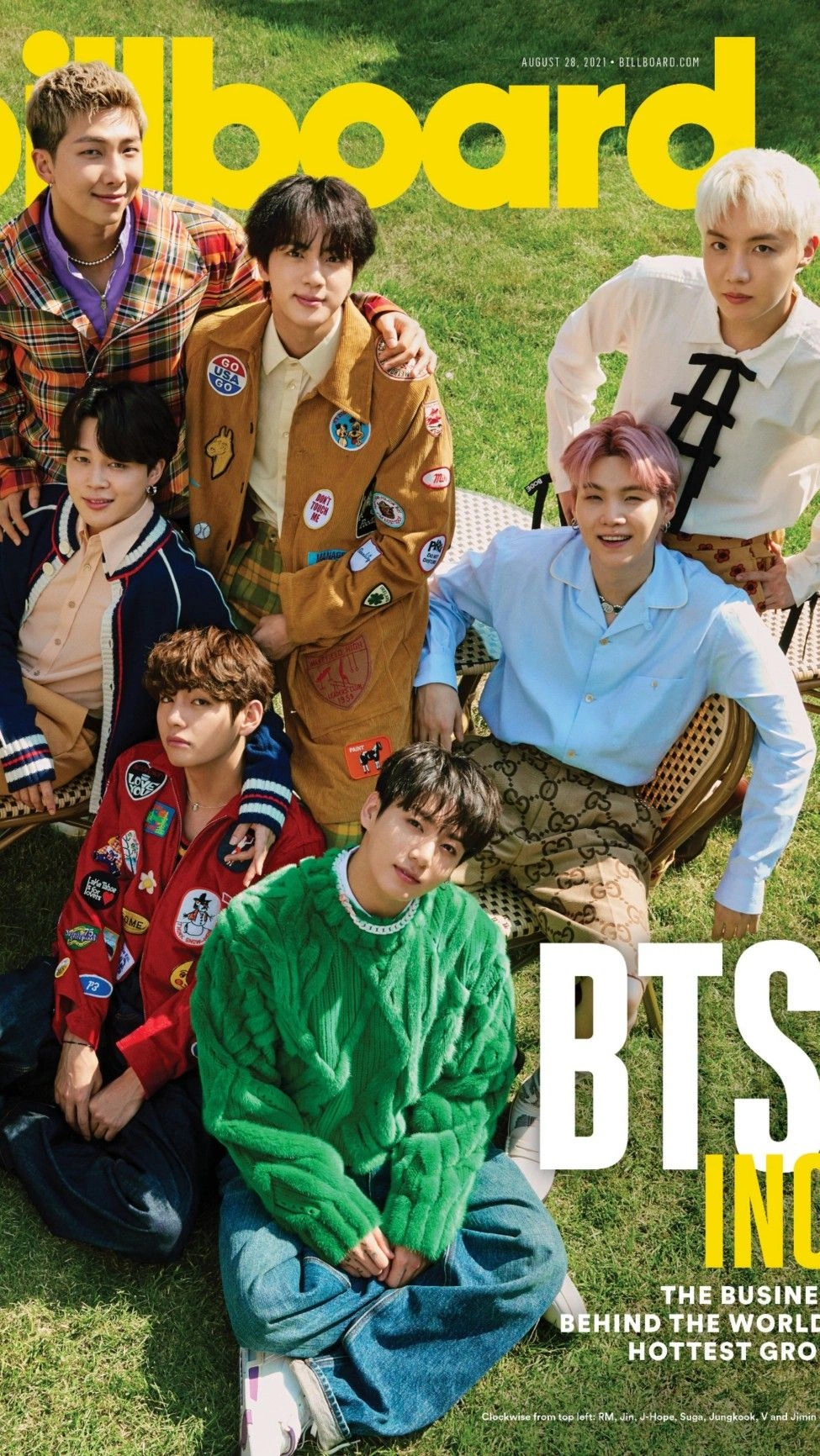 BTS | Portada Billboard 2021