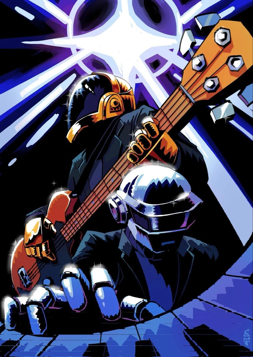 Daft Punk | Dúo Robótico con Bajo
