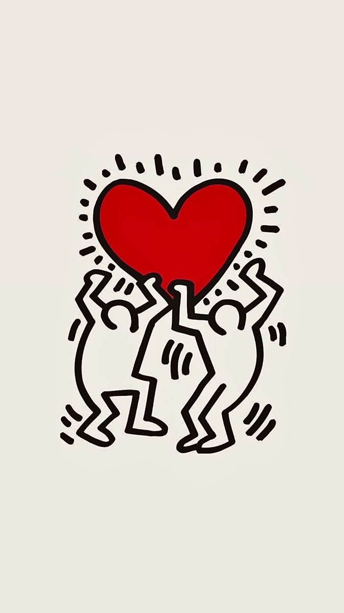 Keith Haring | Corazón