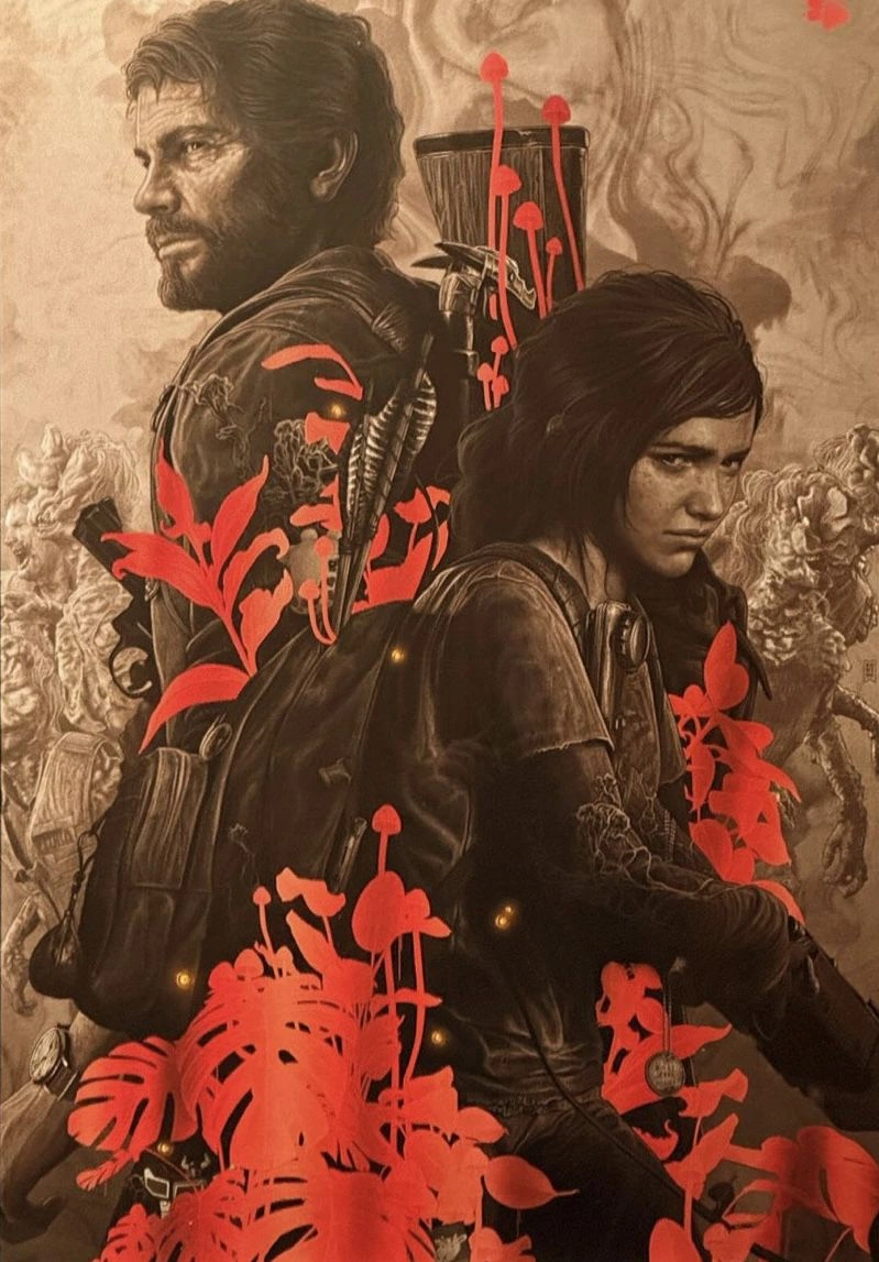 The Last of Us | Joel y Ellie Hongos Rojos