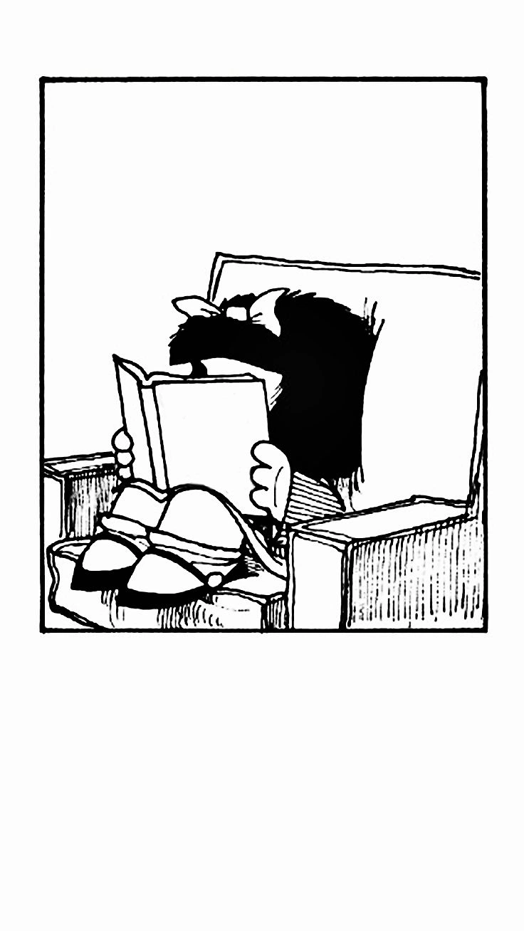 Mafalda | Leyendo