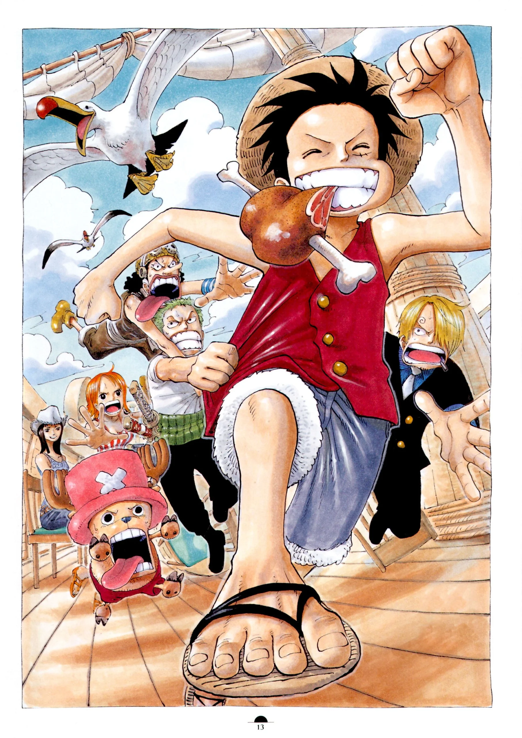 One Piece | Luffy y los Mugiwaras
