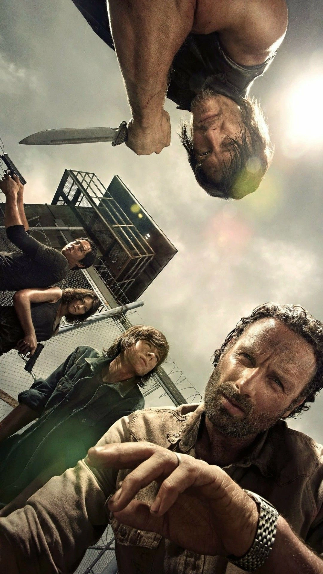 The Walking Dead | Grupo Prisión Contrapicado