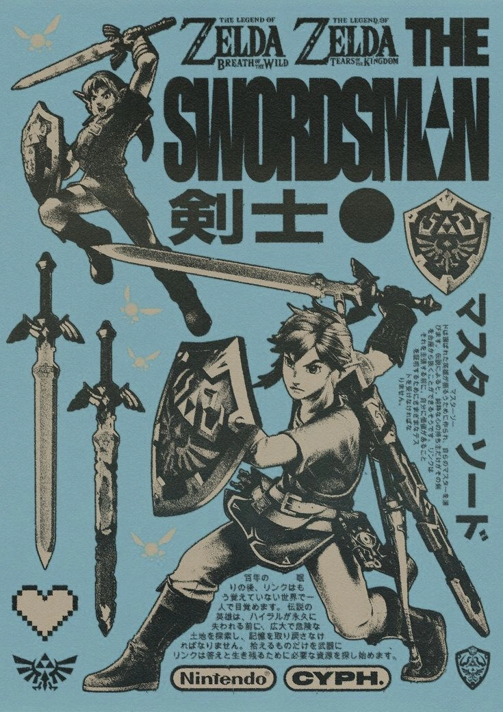 The Legend of Zelda | The Swordsman Collage